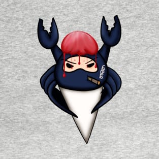 Snow Cone Spy Crab Blueberry T-Shirt